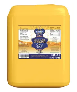 BOTANIC VEG OIL 20 LITRES YELLOW BOTTLE
