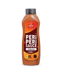 BLAZING EXTRA HOT PERI PERI SAUCE 1L