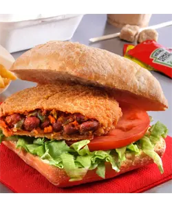 SPICY BEAN BURGER 24 X 100G