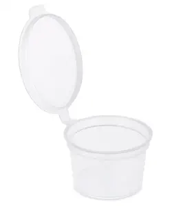 EP 4OZ HINGED CUPS AND LIDS 10 X 100