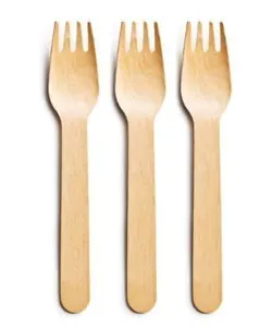 SPORKS BOX WOODEN 10X100