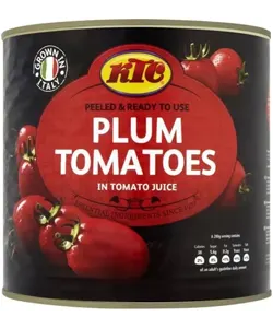 KTC PLUM TOMATOES   6 X 2.55KG