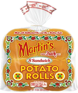 MARTINS POTATO ROLL 5X12