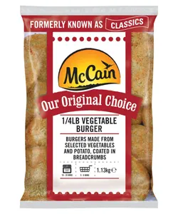 MCCAIN VEGEBURGER
