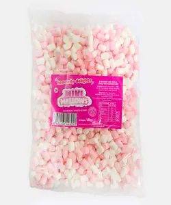 MINI MALLOWS  PINKWHITE   400G