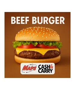 MAPS 4OZ BEEF BURGERS (48)