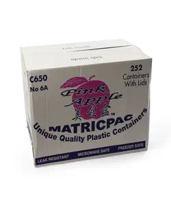PINK APPLE C650 CONTAINERS AND LIDS
