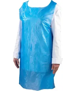 100 BLUE DISPOSABLE APRONS